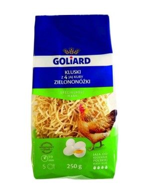 Goliard Kluski z jaj kury zielononóżki 250g