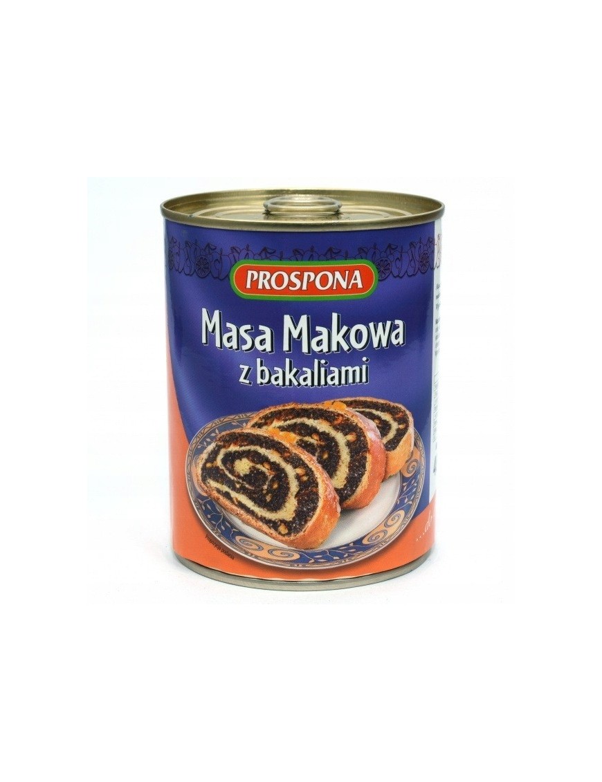 MASA MAKOWA Z BAKALIAMI b/k 400G