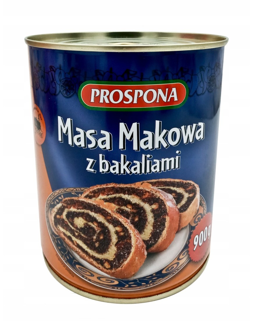 MASA MAKOWA Z BAKALIAMI b/k 900G PROSPONA 900g