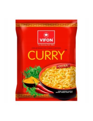 Vifon Zupa błyskawiczna o smaku kurczaka curry 70g