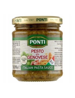 Ponti Sos pesto z bazylią 190 g