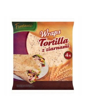 Funtastic Tortilla z ziarnami 250 g (4 x 625 g)