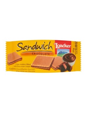 Loacker Sandwich Wafelek czekoladowy 25g