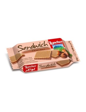 Loacker Sandwich wafelek orzech laskowy 25 g