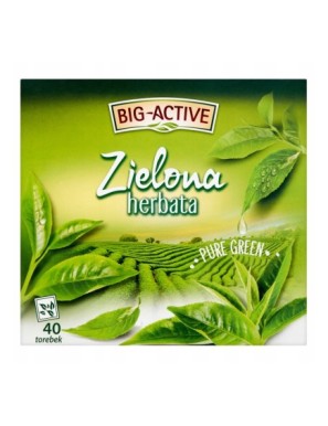 Big-Active Zielona herbata Pure Green 72 g