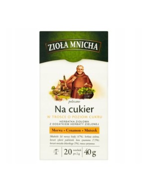 Big-Active Zioła Mnicha Na cukier 40 g (20torebek)