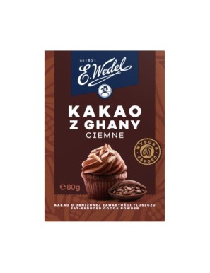 E. Wedel Kakao ciemne z Ghany 80 g