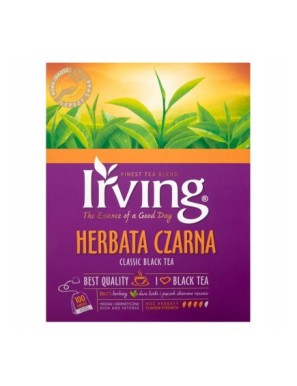 Irving Herbata czarna 200 g (100 torebek)