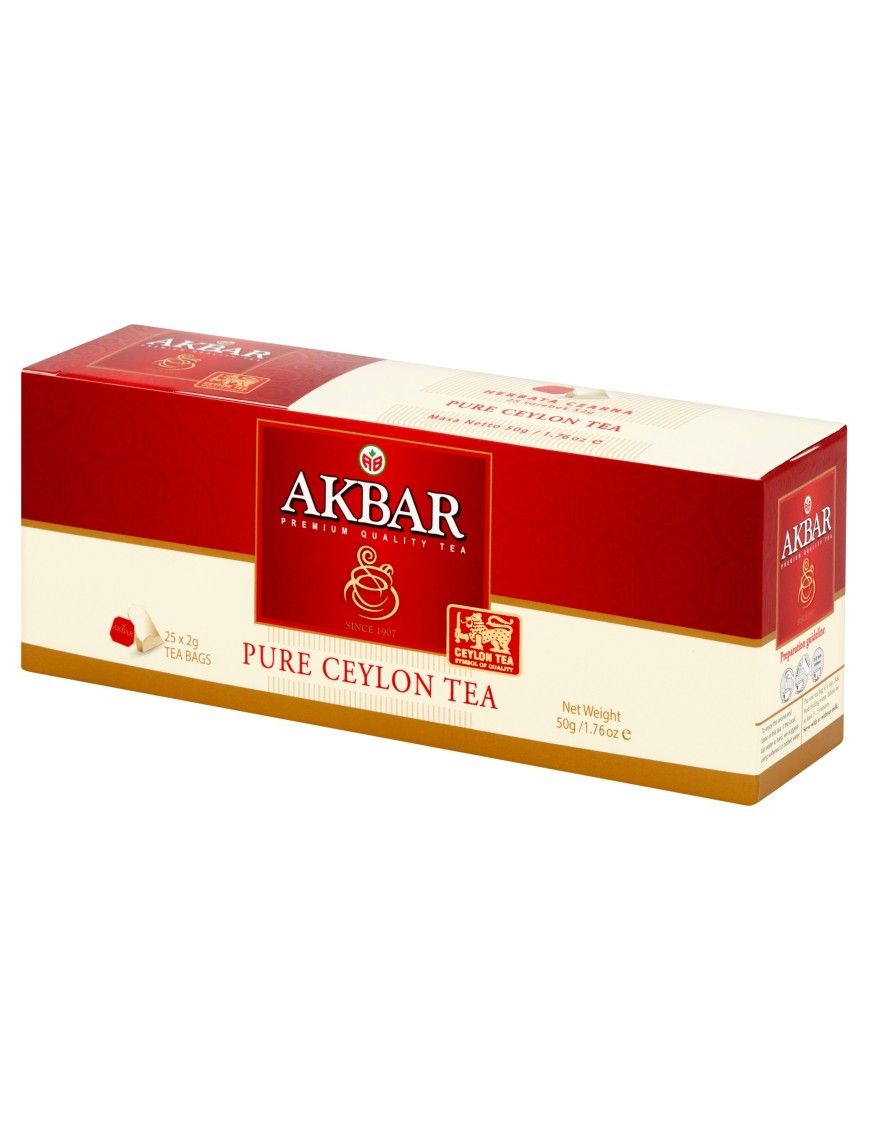 Akbar Ceylon Tea 25tbx2g