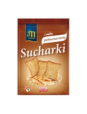 Mamut Sucharki z mąką pełnoziarnistą 235 g