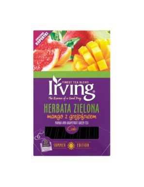 Irving Herbata zielona mango z grejpfrutem 30 g