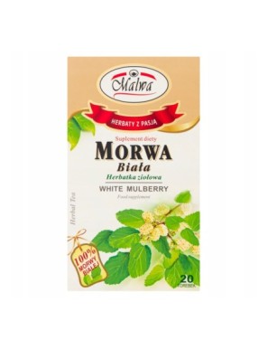 Malwa Suplement diety herbatka morwa biała 40 g