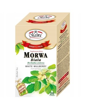 Malwa Suplement diety herbatka morwa biała 40 g