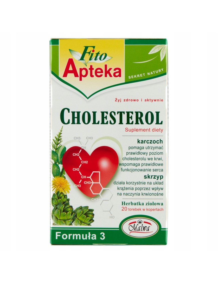 Fito Suplement diety herbatka ziołowa cholesterol