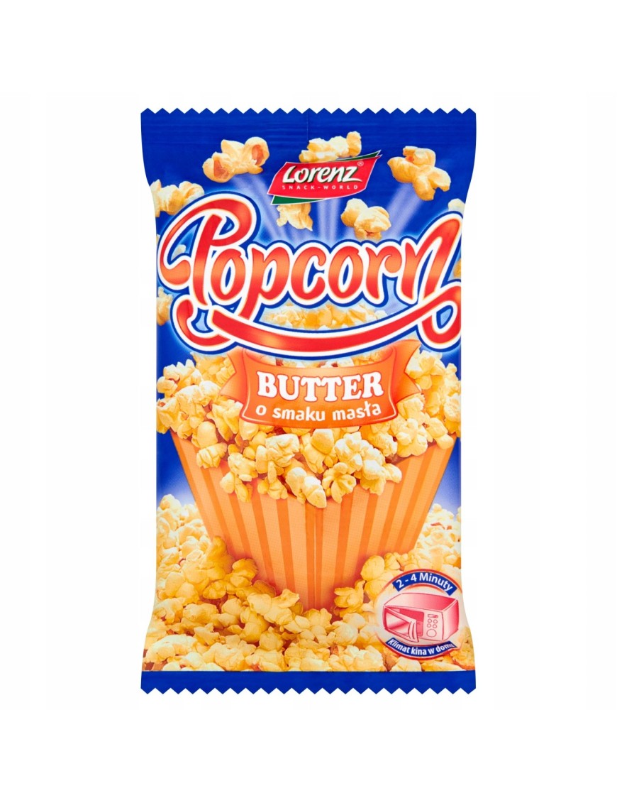 Lorenz Popcorn o smaku masła 90 g