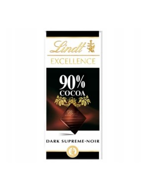 Lindt Excellence 90% Cocoa Czekolada gorzka 100 g