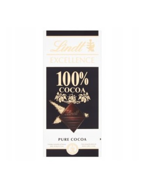 Lindt Excellence 100% Cocoa Tabliczka kakaowa 50 g