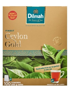 Dilmah Finest Ceylon Gold Klasyczna czarna herbata