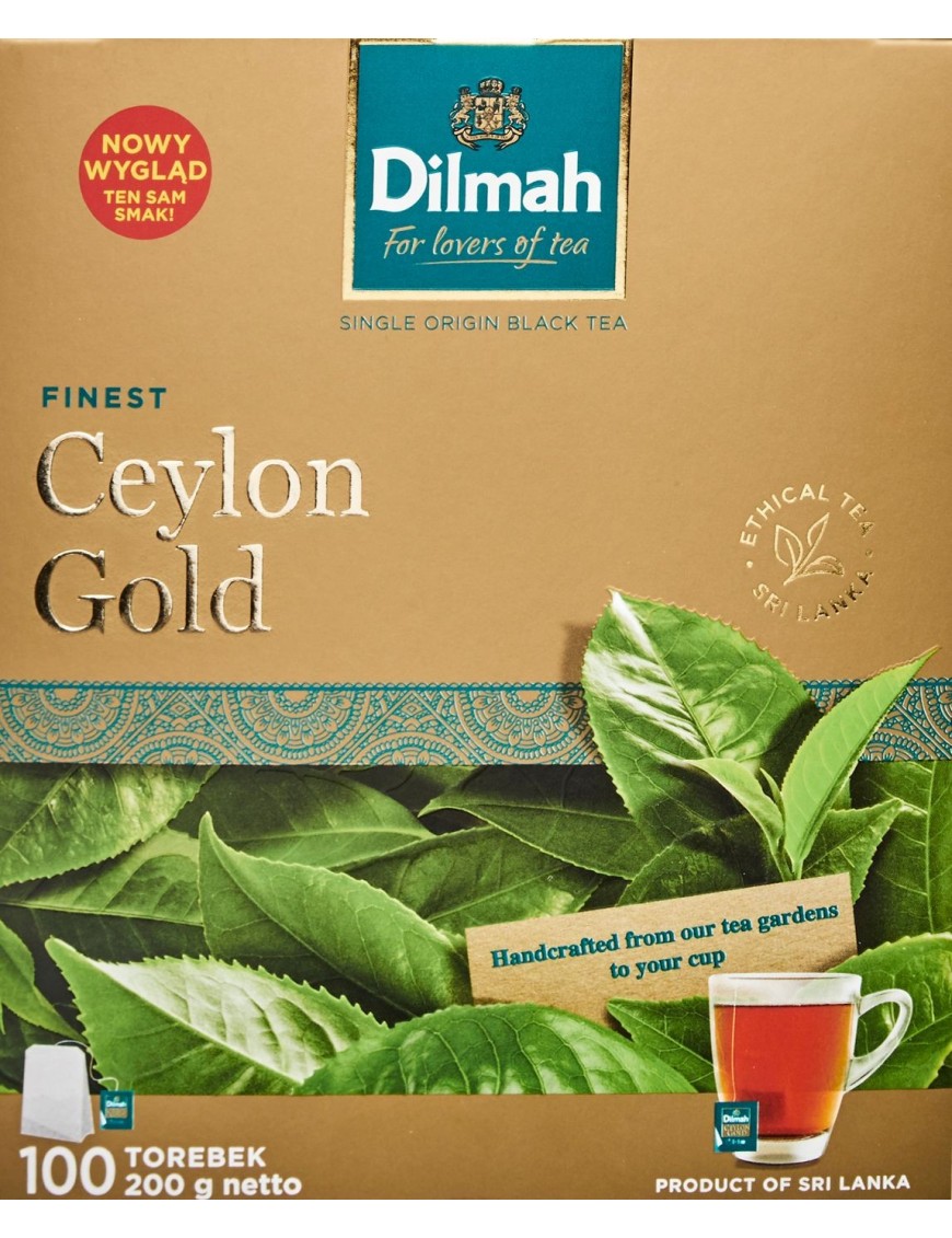 Dilmah Finest Ceylon Gold Klasyczna czarna herbata