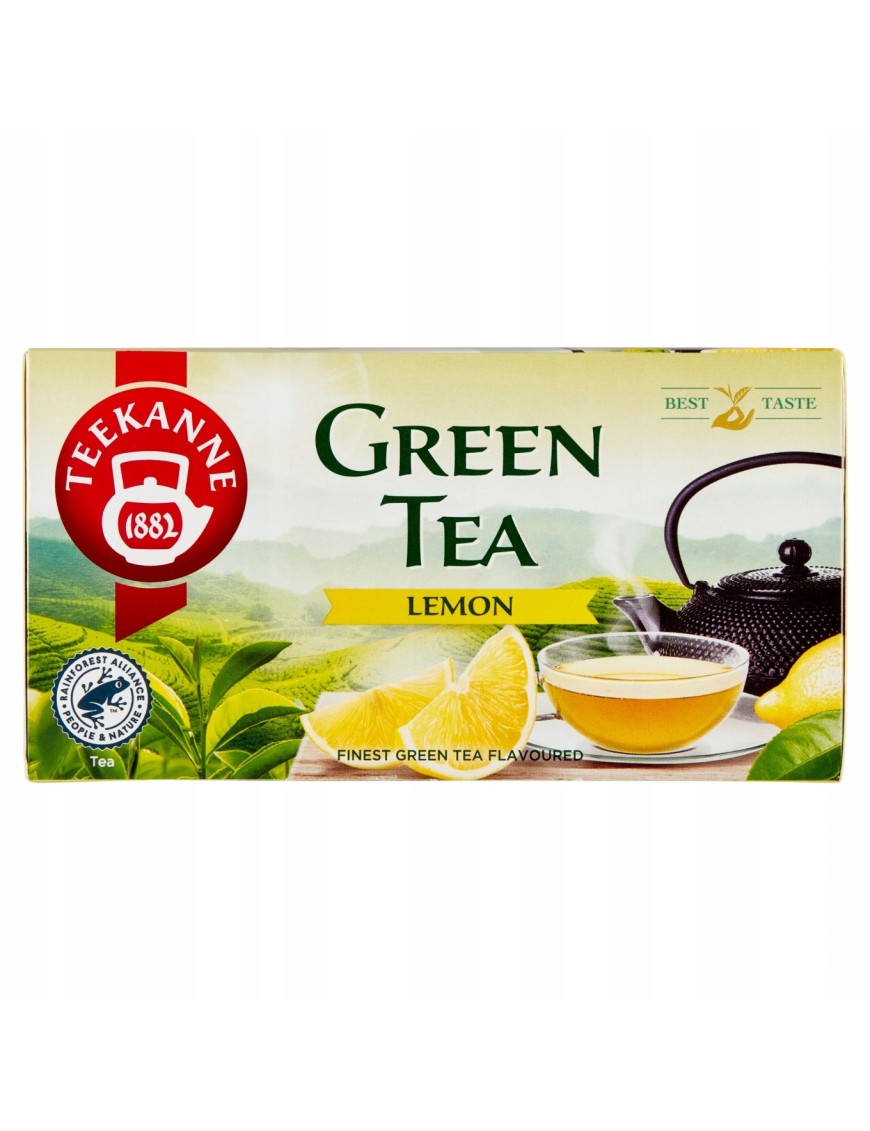 Teekanne Green Tea Lemon herbata zielona 35 g 20T