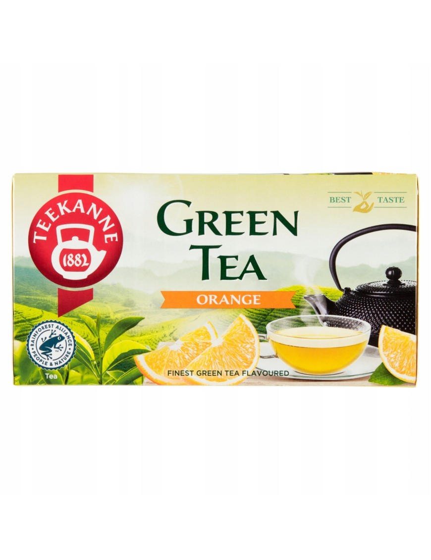Teekanne Green Tea Orange herbata zielona 35g 20T