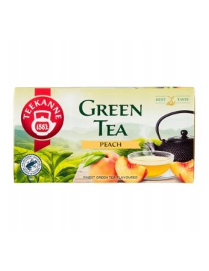 Teekanne Green Tea Peach herbata zielona 35 g 20T