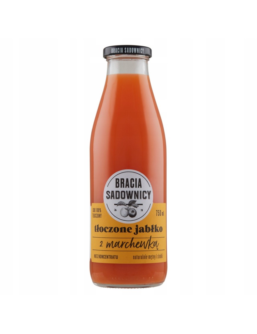 Bracia Sadownicy Sok tłoczone jabłko 750 ml