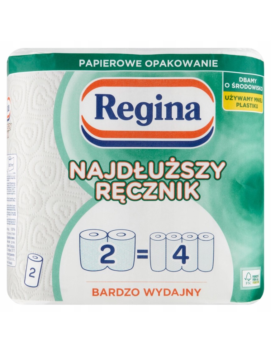 Regina Najdłuższy Ręcznik uniwersalny 2 rolki