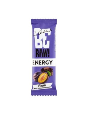 BeRaw baton Energy Śliwka 40g