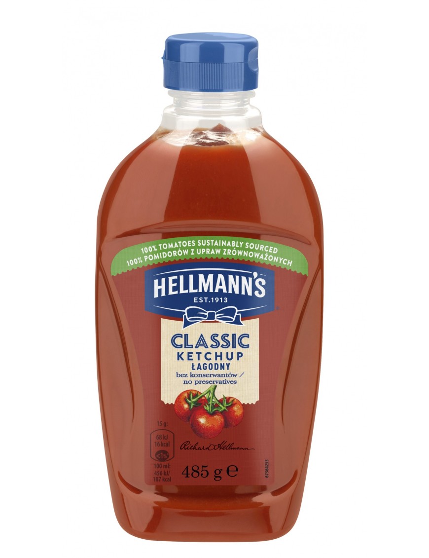 Hellmann's Ketchup łagodny 485 g