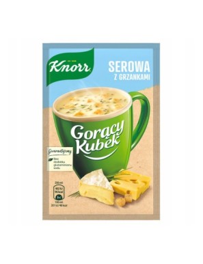 Knorr Gorący Kubek Serowa z grzankami 22 g