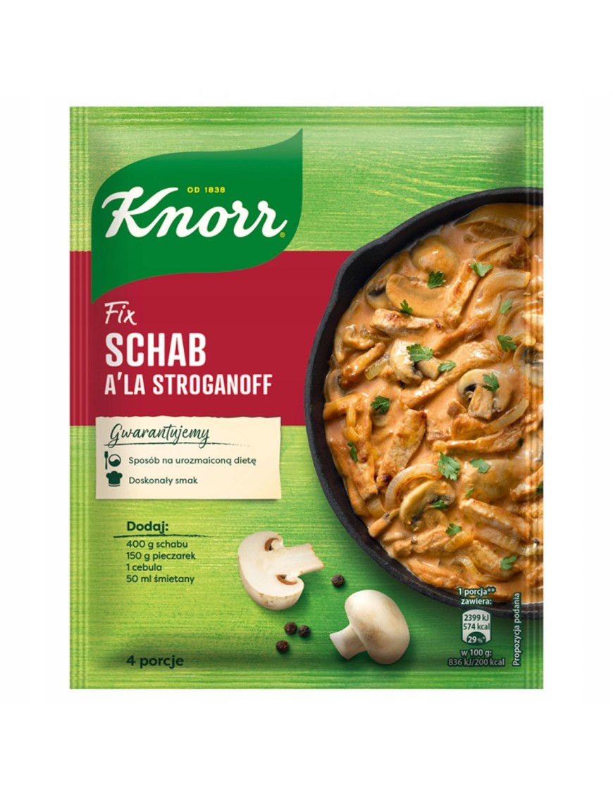 Knorr Fix schab a'la stroganoff 56 g