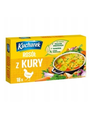 Kucharek Rosół z kury 180 g (18 x 10 g)