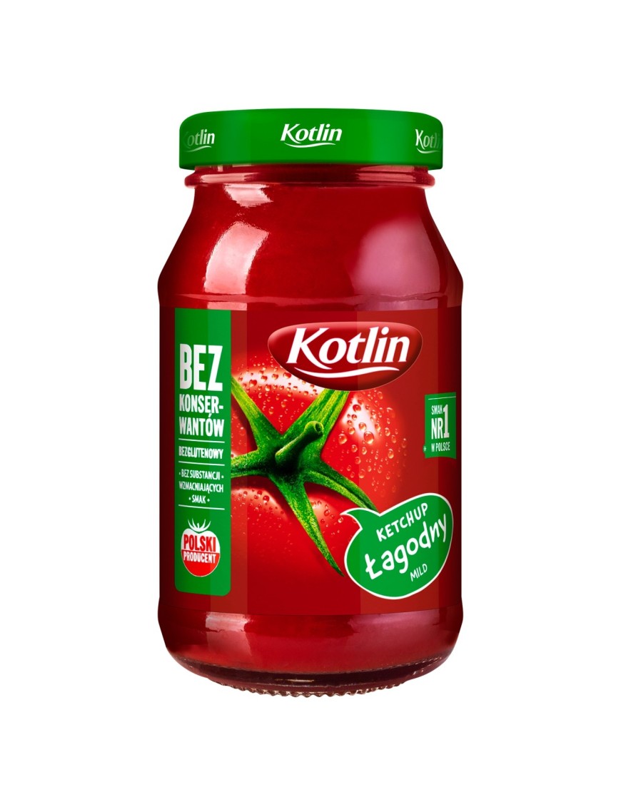 Kotlin Ketchup łagodny 280 g