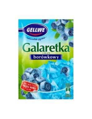 Gellwe Galaretka smak borówkowy 72 g