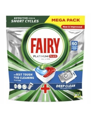 Fairy Platinum Plus Blue Kapsułki do zmywarki 60