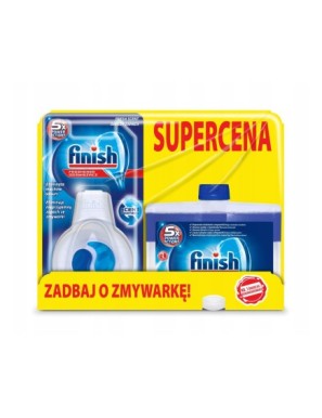 Finish płyn do czyszczenia zmywarki 250ml  zapach