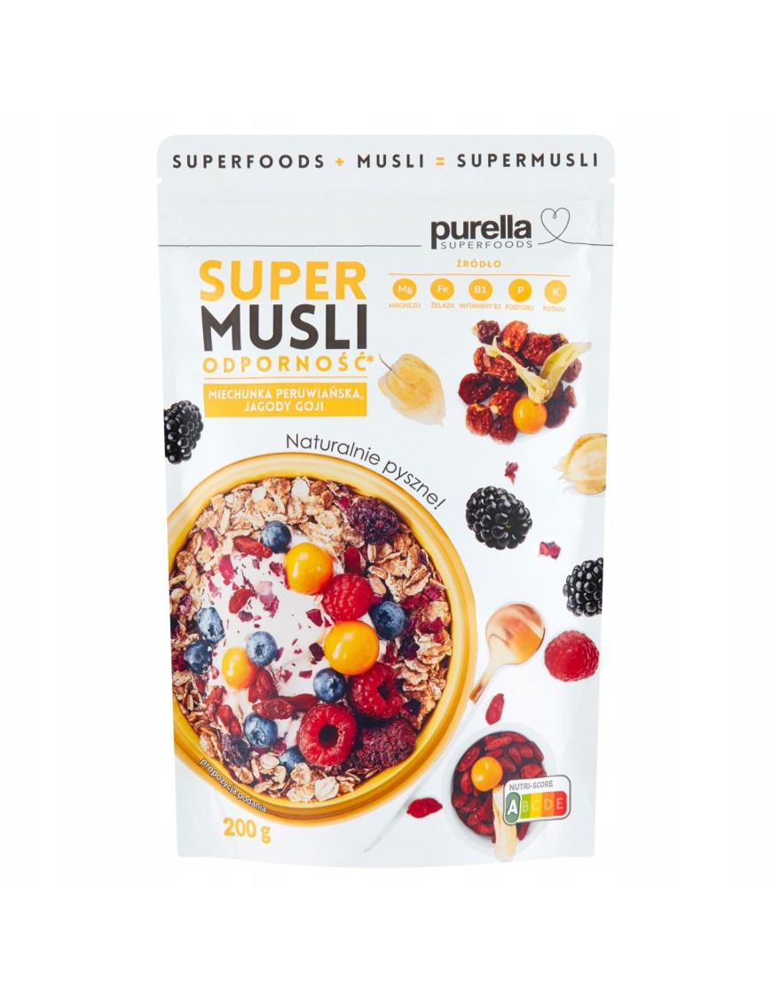 Purella Superfoods Supermusli odporność 200 g