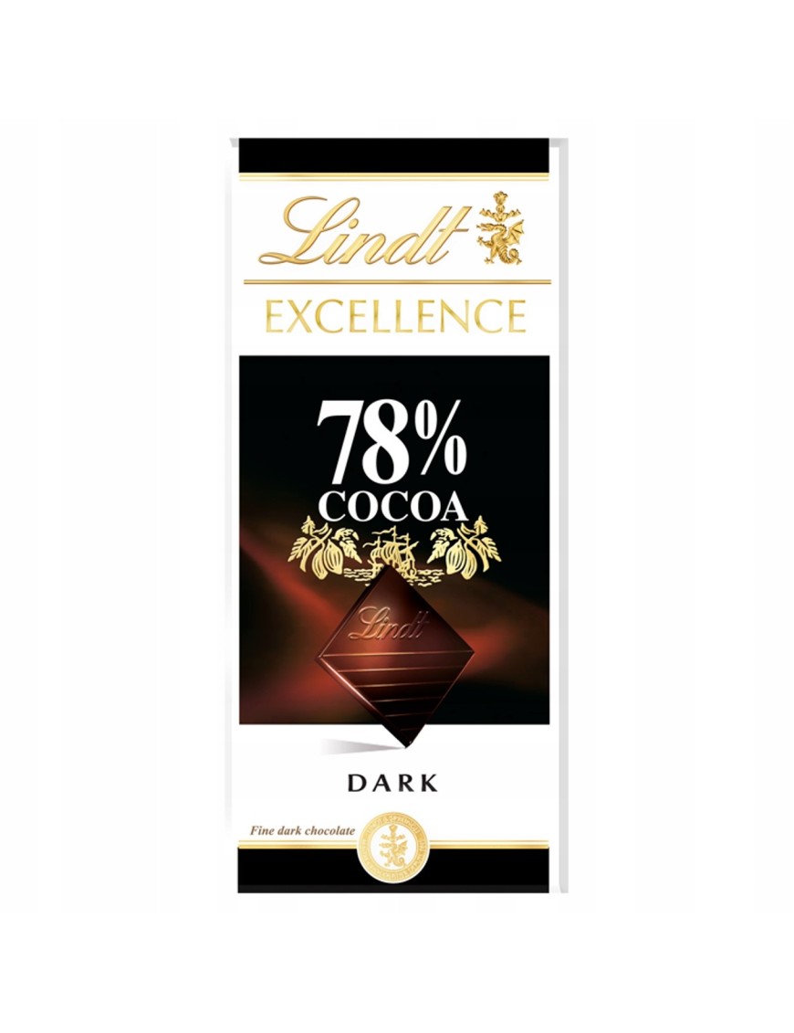 Lindt Excellence 78% Cocoa Czekolada ciemna 100g