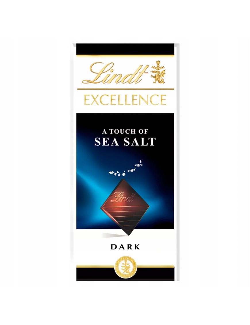 Lindt Excellence Czekolada gorzka z solą morską