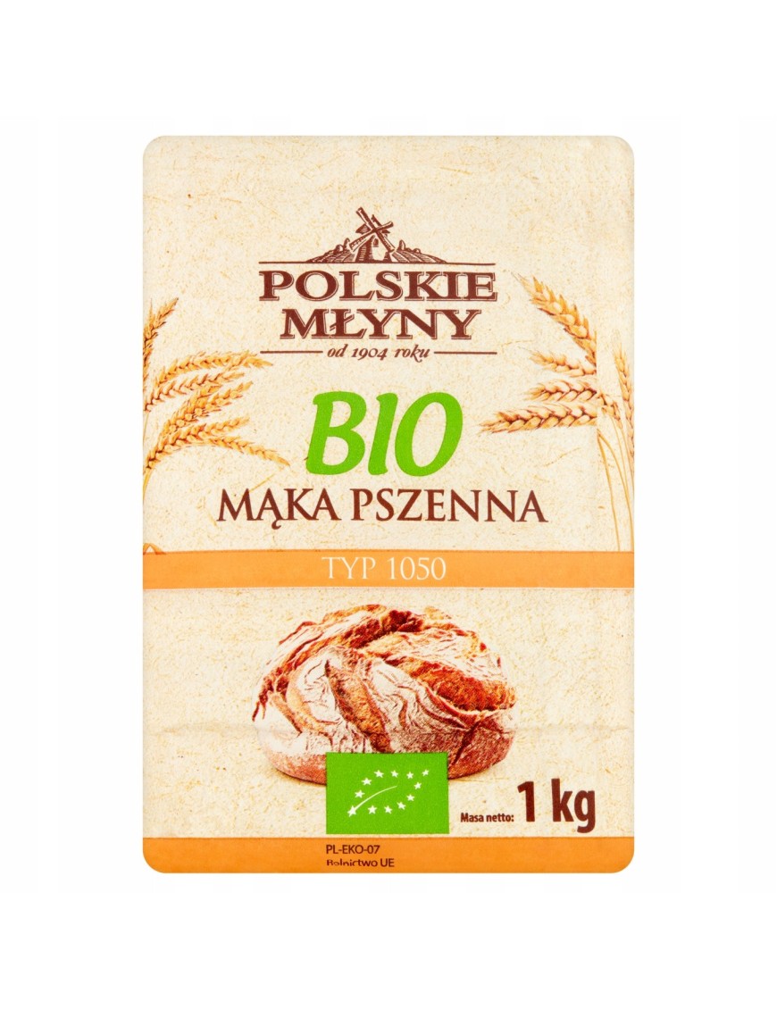 Polskie Młyny BIO Mąka pszenna typ 1050 1kg