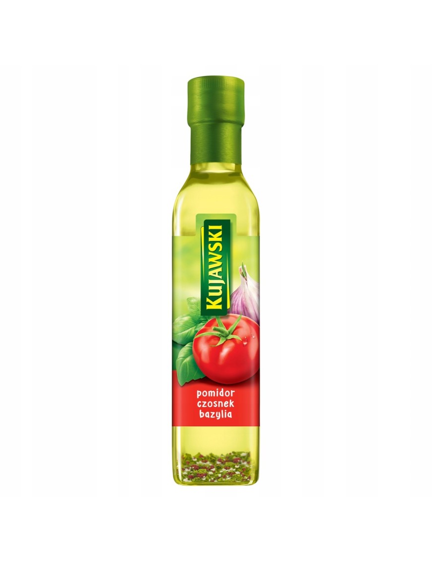 Kujawski Olej rzepak pomidor czosnek bazylia 025l