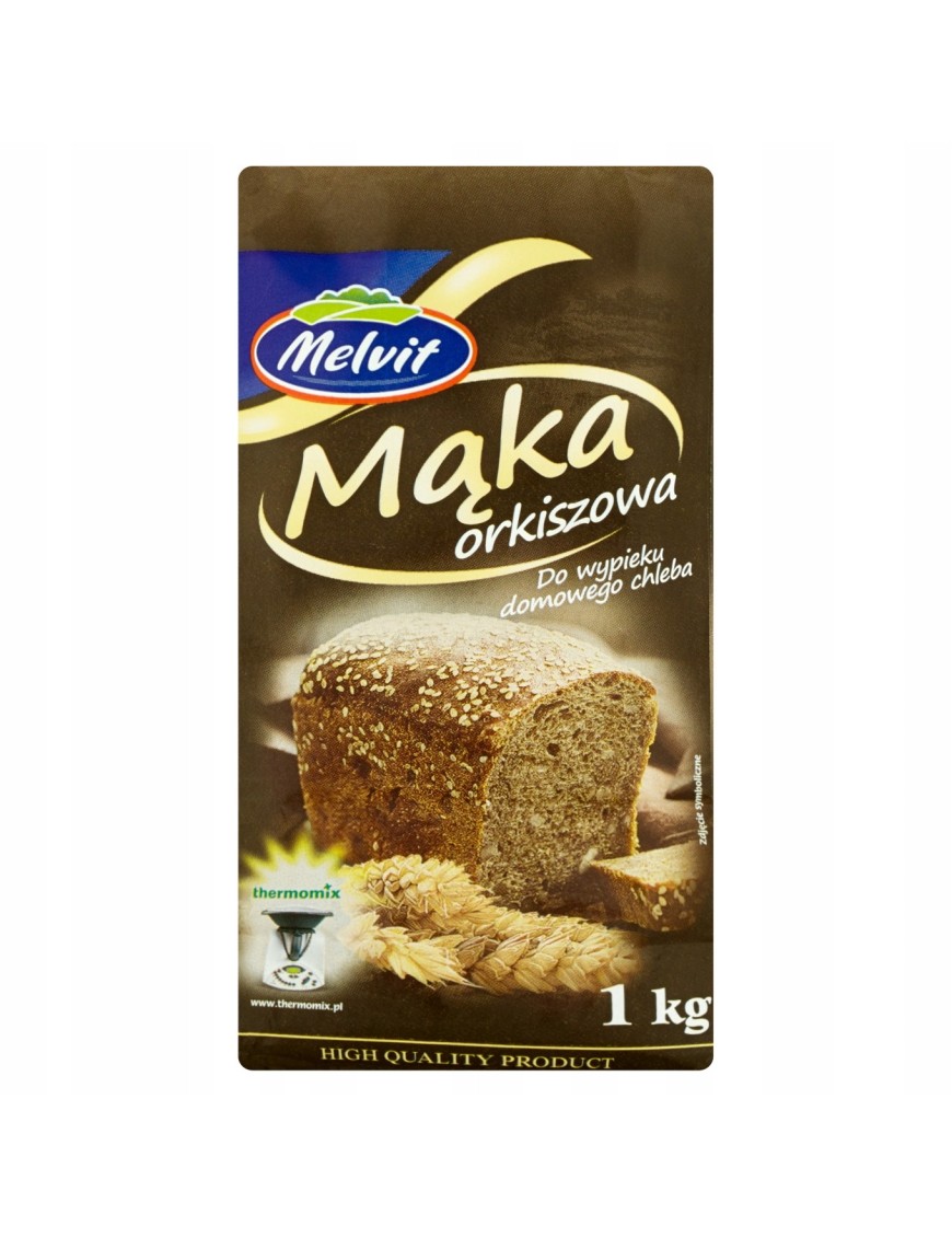 Melvit Mąka orkiszowa do wypieku chleba 1 kg
