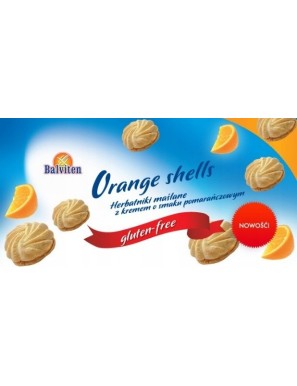 Balviten Herbatniki orange shells bezglutenowe150g