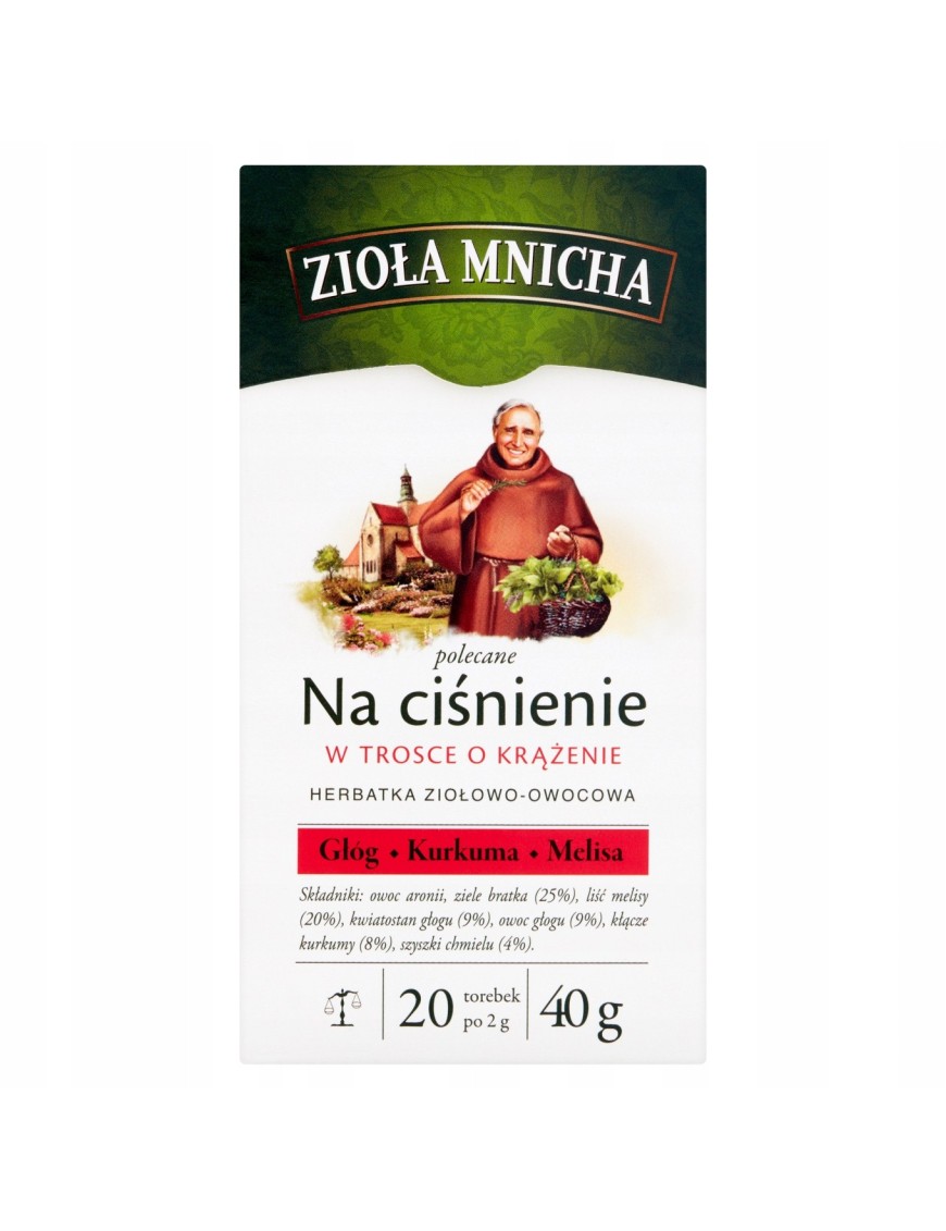 Big-Active Zioła Mnicha Na ciśnienie Herbata 40 g