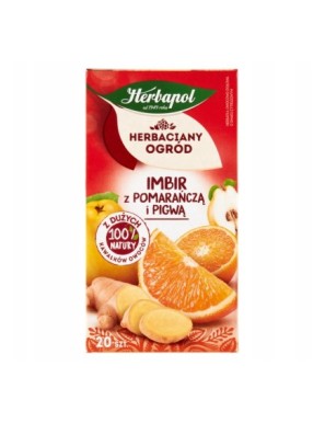 Herbapol imbir z pomarańczą i pigwą 50 g (20x25g)