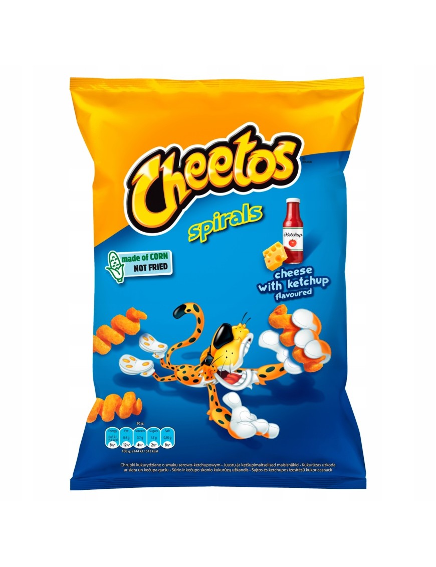 Cheetos Spirals Chrupki o smaku serowo-ketchupowym