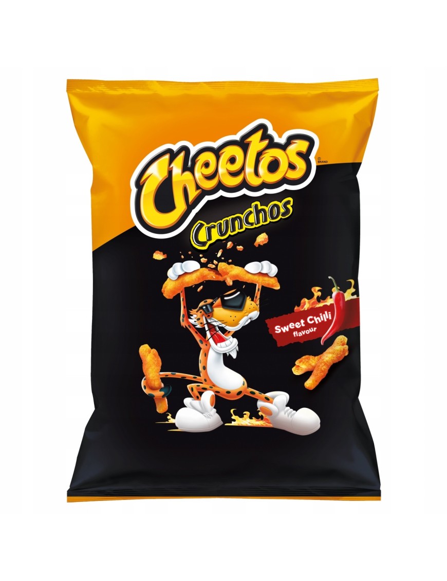 Cheetos Crunchos Chrupki o smaku słodkie chilli