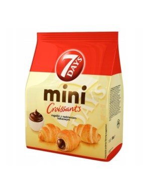 7 Days Mini Croissant z nadzieniem kakaowym 185 g