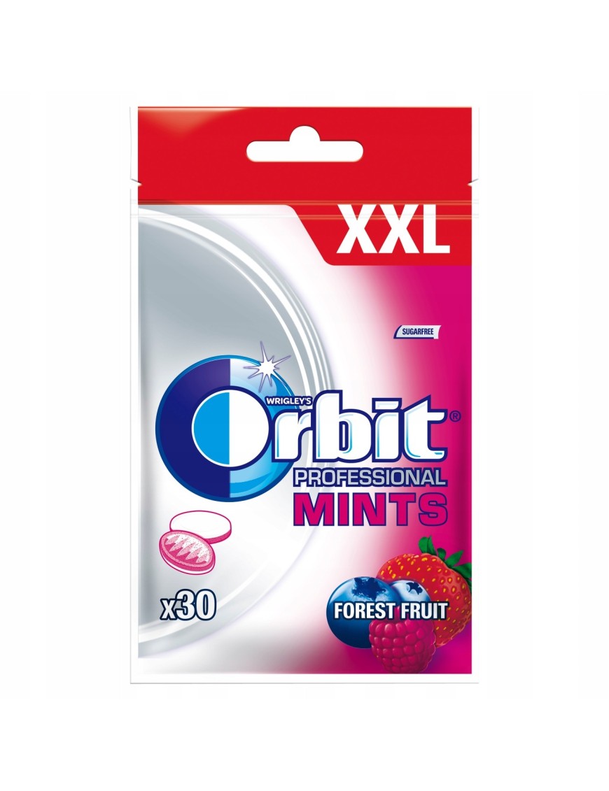 Orbit Professional Forest Fruit bez cukru 30g